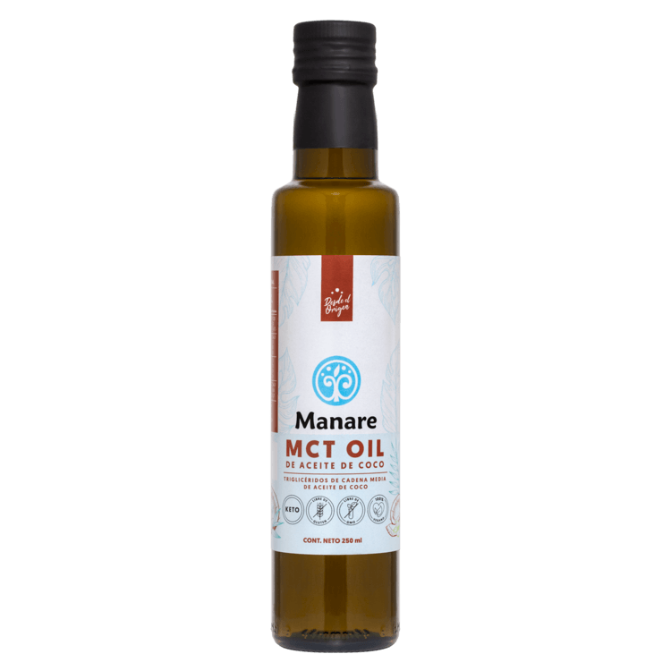 Aceite Coco MCT 250 ML MANARE