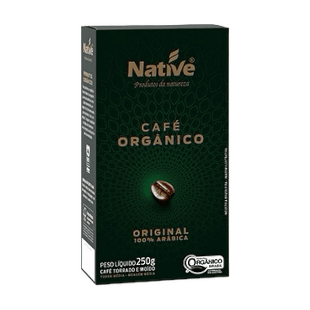 Café Molido y Tostado Orgánico 250gr Natíve 2