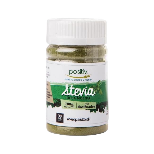 Stevia hoja molida 30gr Positiv