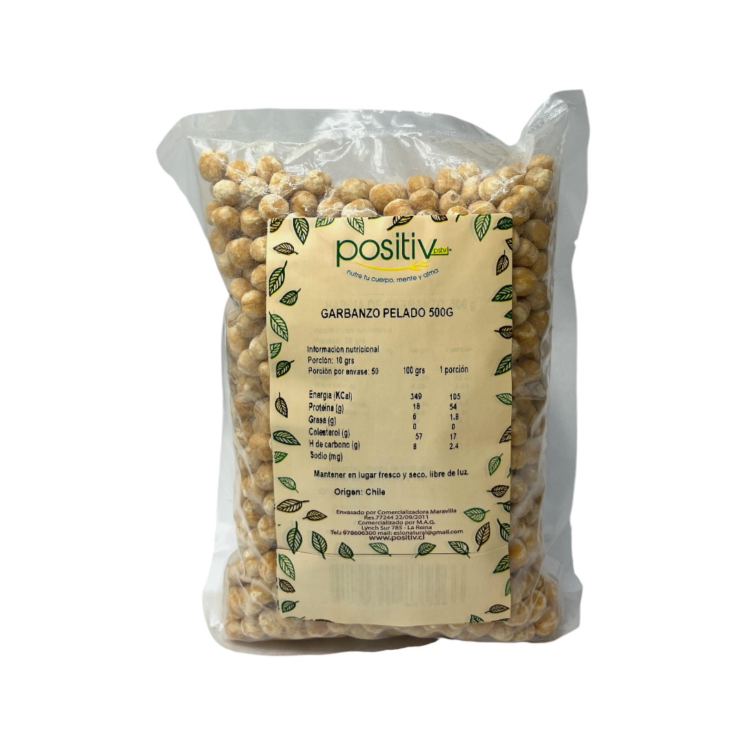 Garbanzos 500gr Positiv