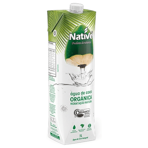 Agua de coco orgánica 1lt Native