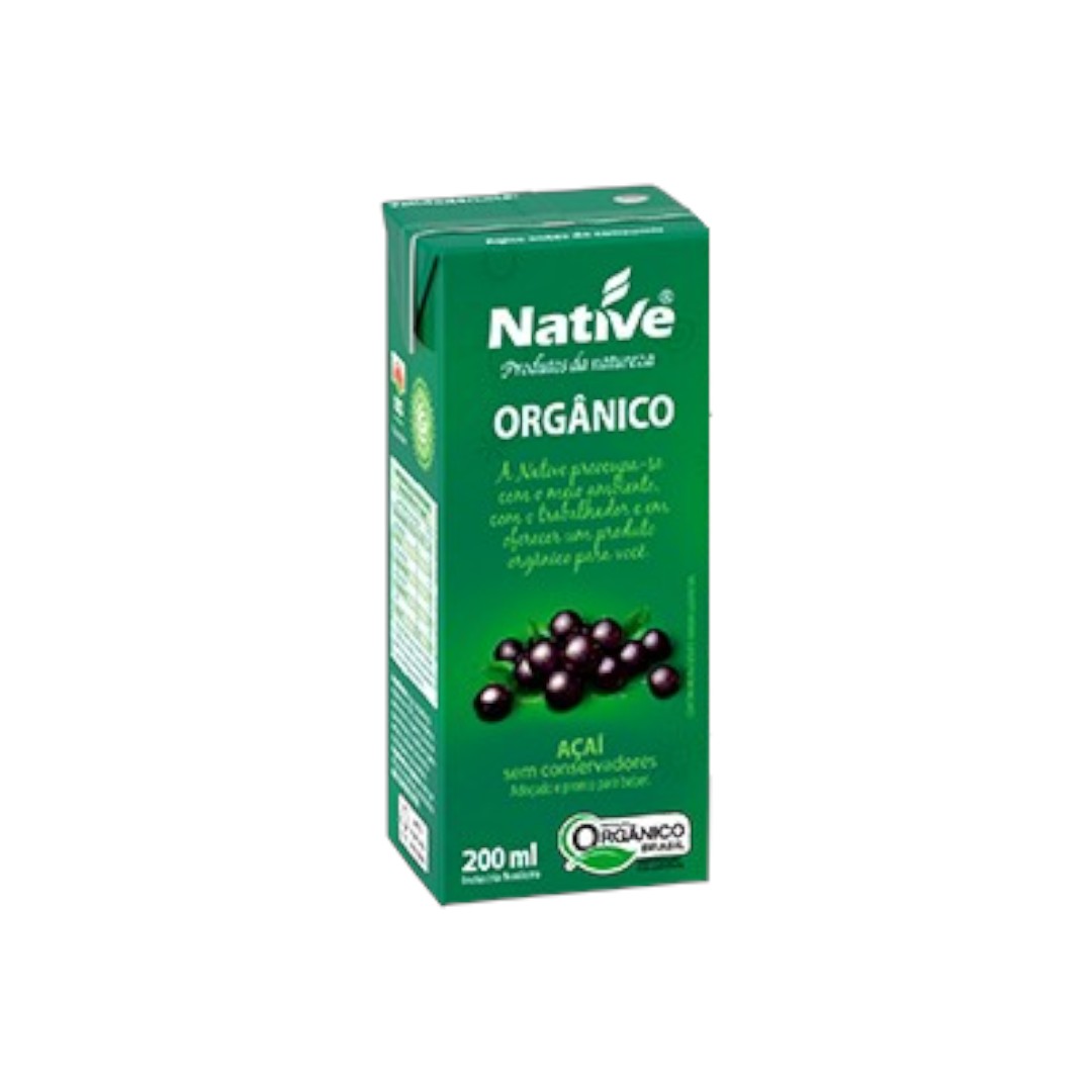 Jugo de Acaí Orgánico 200ml Natíve