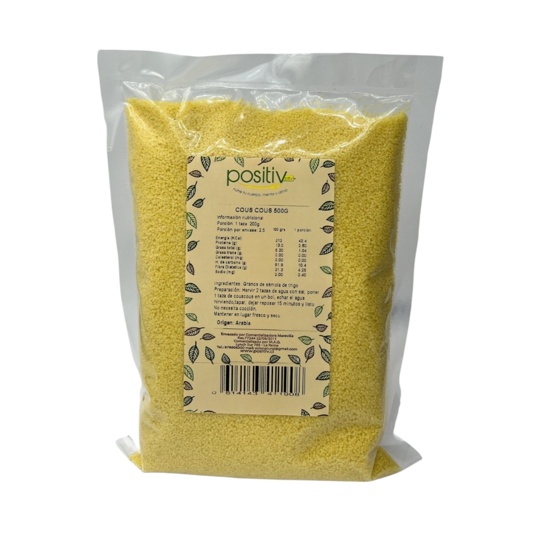 Cous cous 500gr Positiv