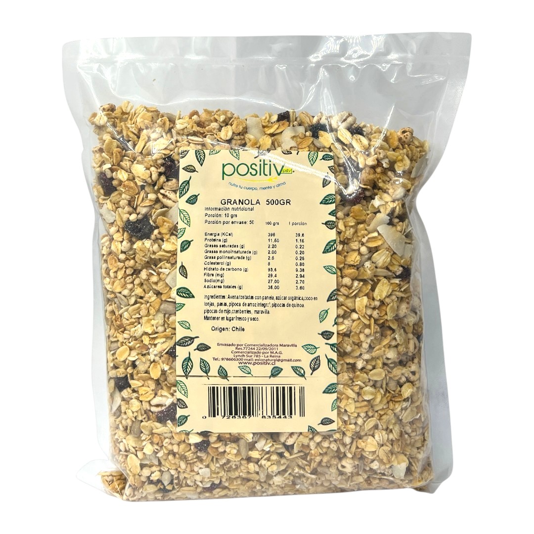 Granola 500gr Postitv