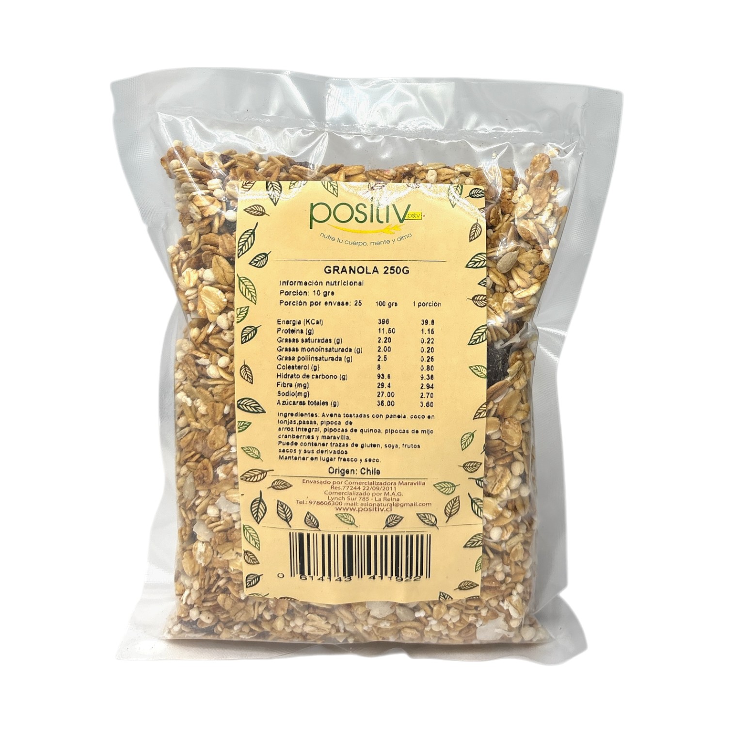 Granola 250gr Positiv