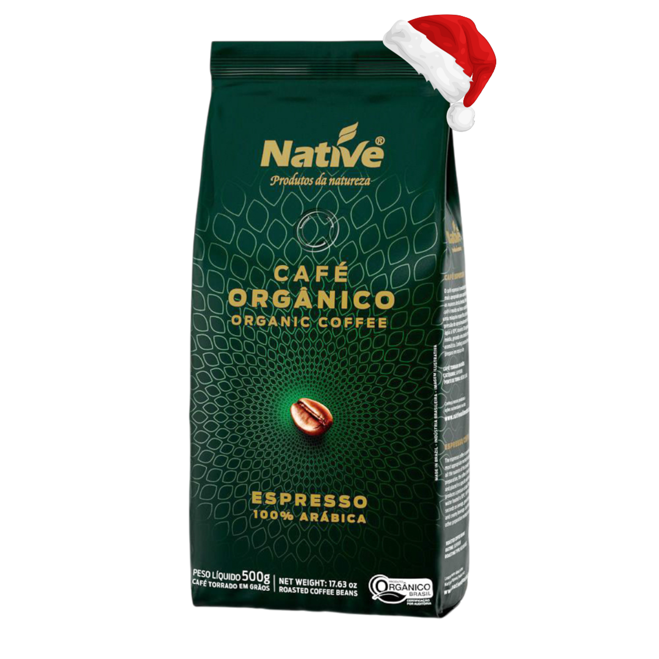 Café Orgánico en Grano 500gr Natíve 1