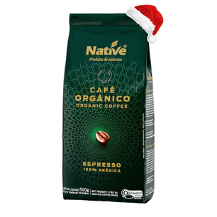 Café Orgánico en Grano 500gr Natíve