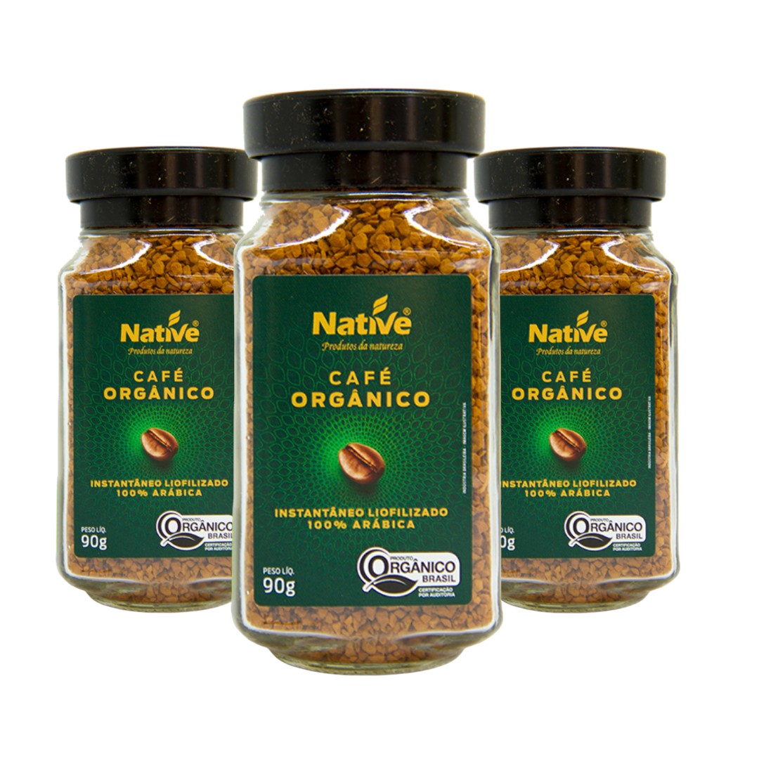 Café Instantáneo orgánico (90g) Native