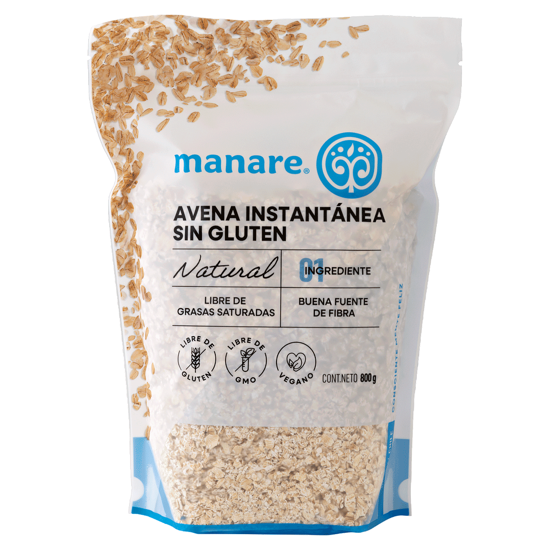 Avena Sin gluten instantánea 800gr Manare 1