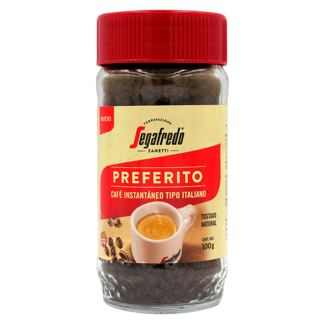 Café Instantáneo Preferito 100gr Segafredo 1