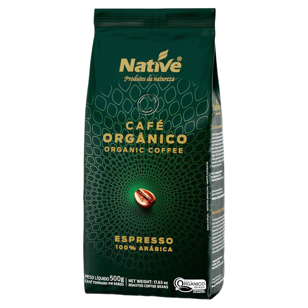 Café Orgánico en Grano 500gr Natíve 1