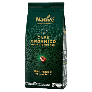 Café Orgánico en Grano 500gr Natíve