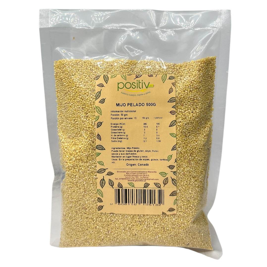 Mijo pelado 500gr Positiv 1