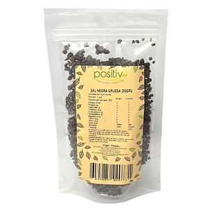 Sal negra gruesa de Pakistán 200gr Positiv