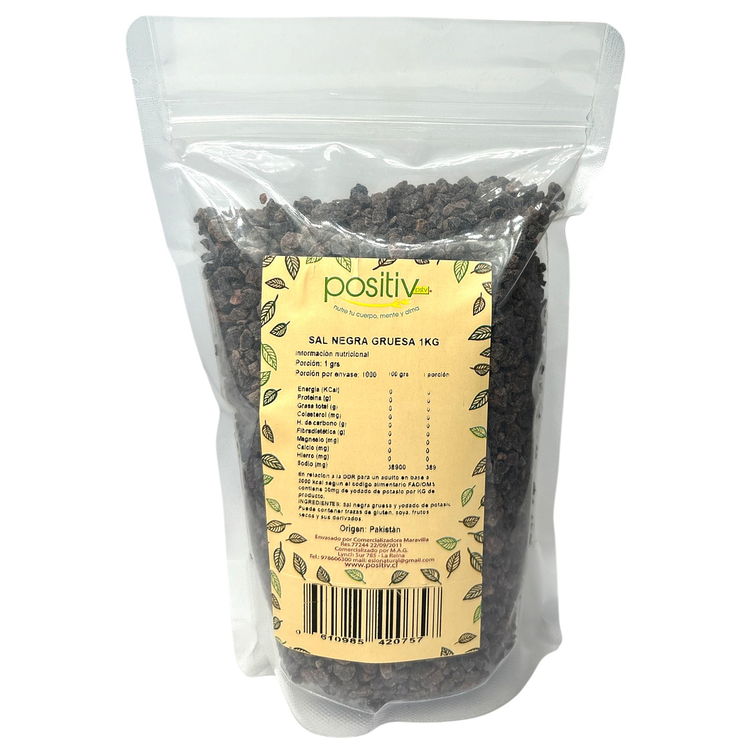 Sal negra gruesa de Pakistán 1kg Positiv 1