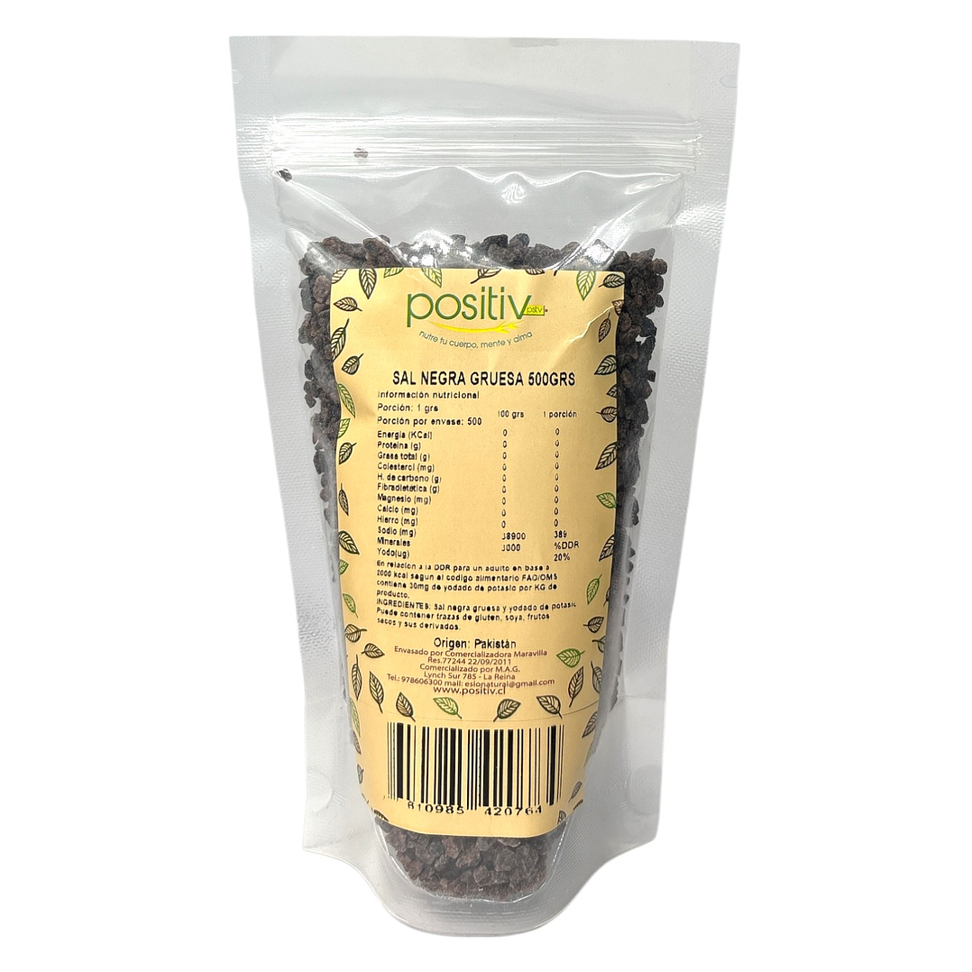 Sal negra gruesa de Pakistán 500gr Positiv 1