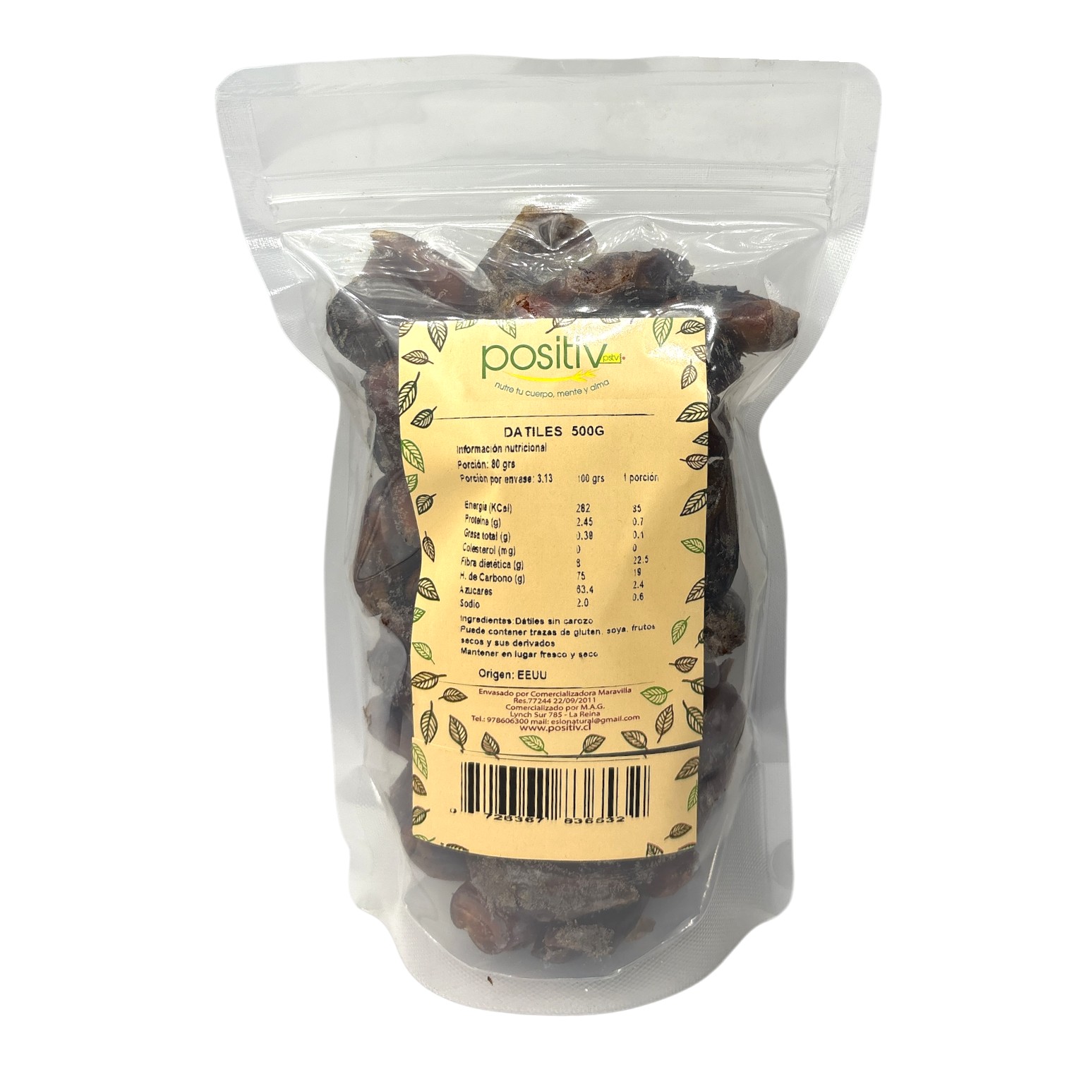 Dátiles 500gr Positiv