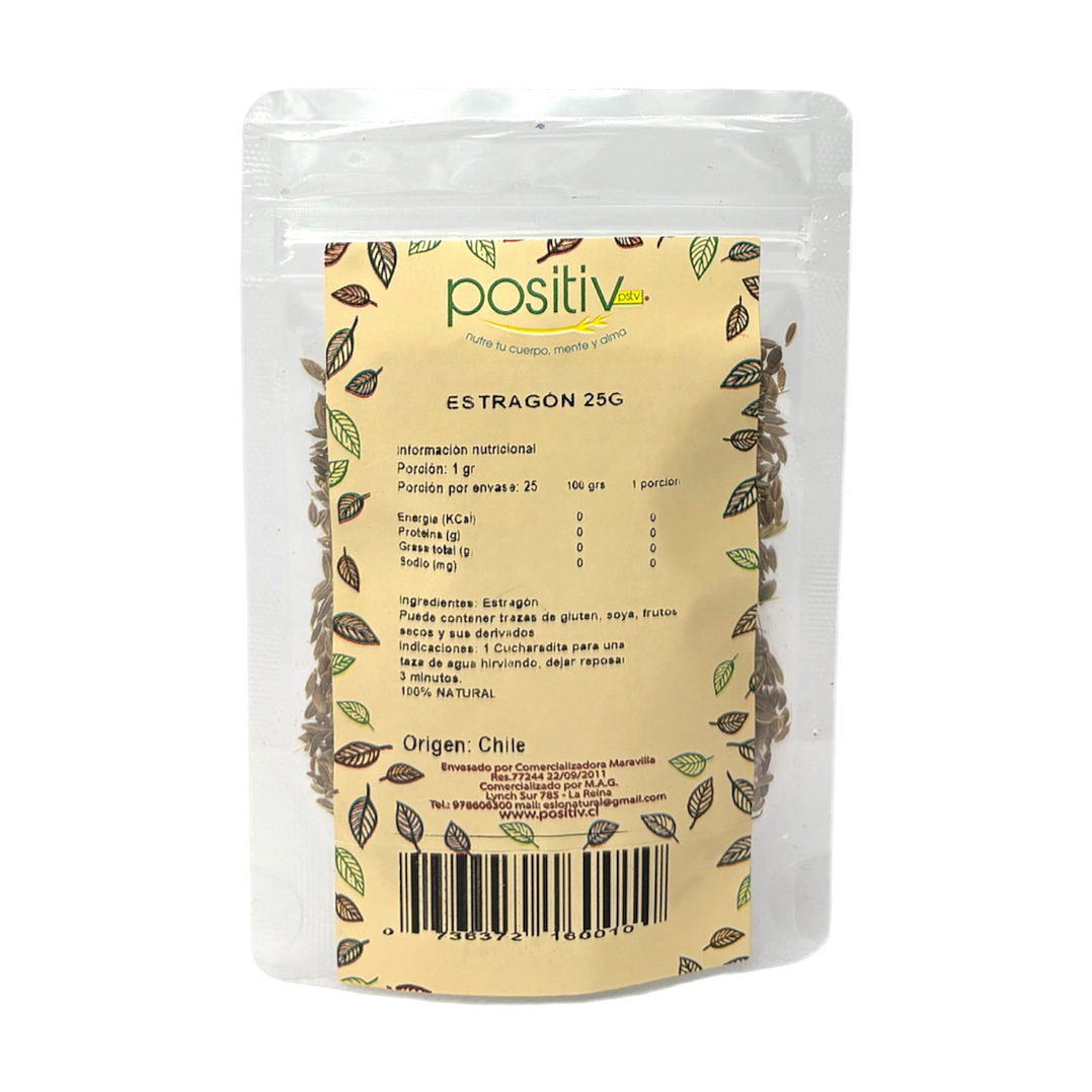 Estragón 25gr Positiv 1