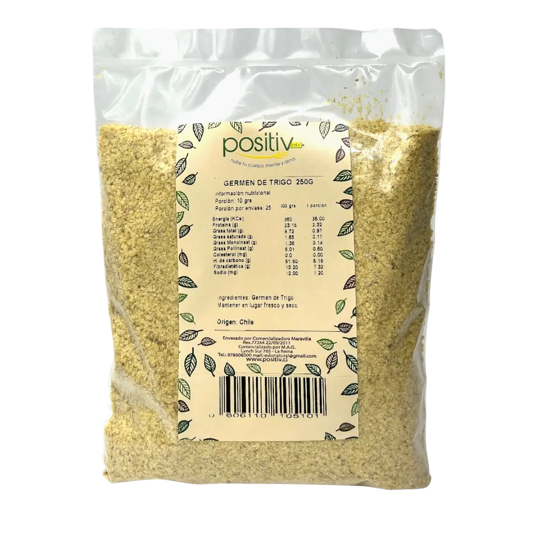 Germen de trigo especial seleccionado 250gr Positiv 1
