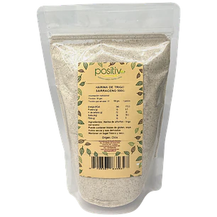 Harina de trigo sarraceno 500gr Positiv