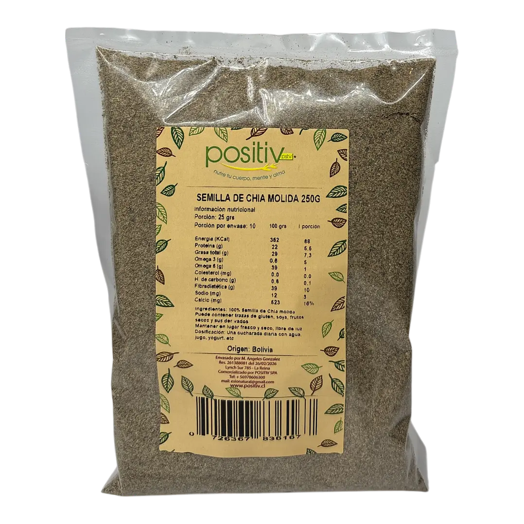 Semilla de chía molida 250gr  1