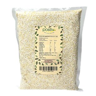 Pipoca de Amaranto con stevia 120gr Positiv