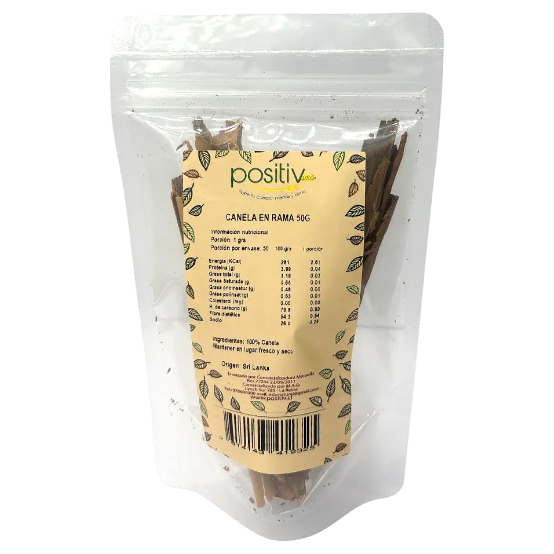 Canela en rama 50gr Positiv 1