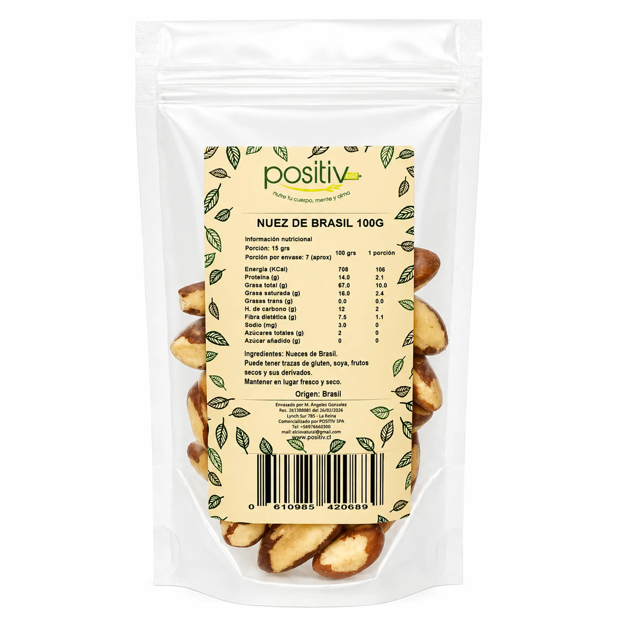 Nuez de Brasil 100gr  2