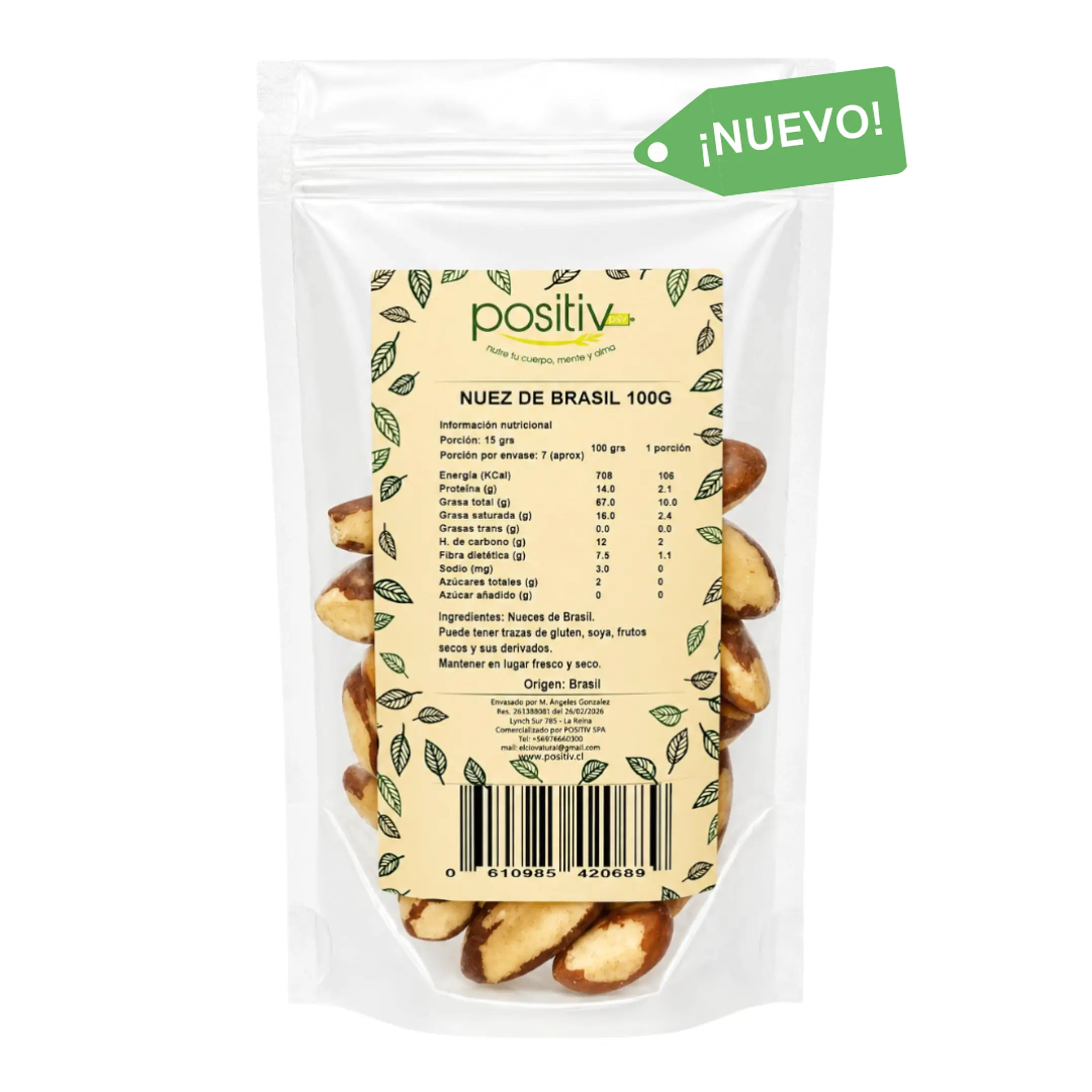 Nuez de Brasil 100gr  1
