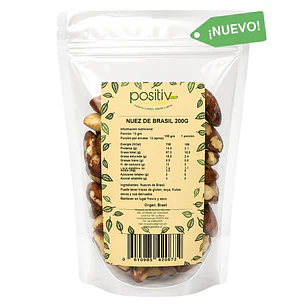 Nuez de Brasil 200gr Positiv