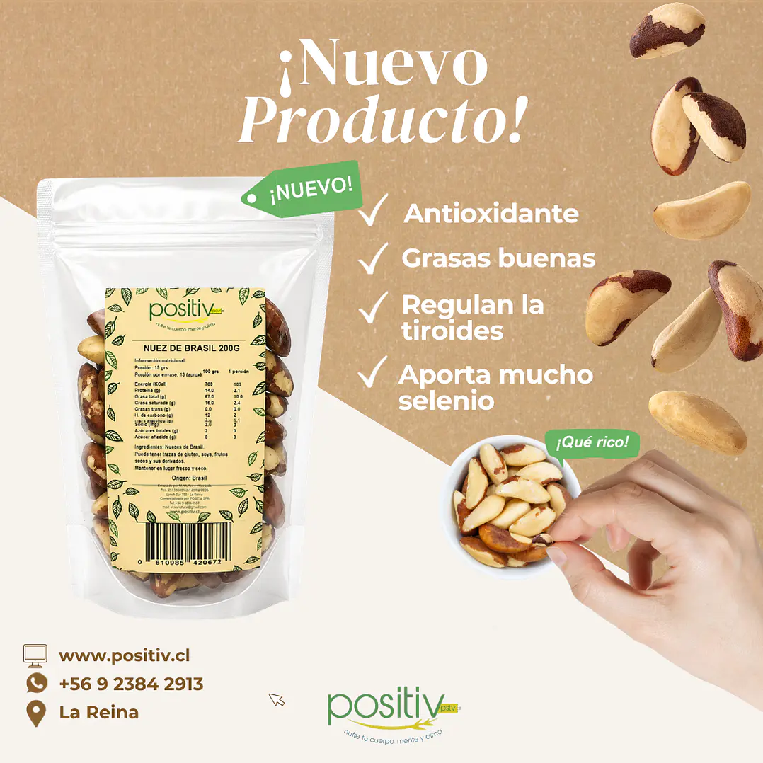 Nuez de Brasil 100gr  3