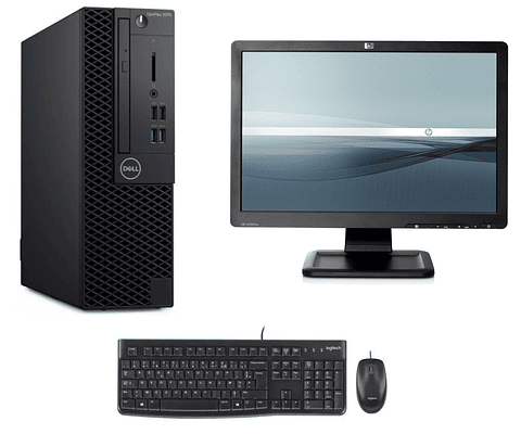 KIT PC Y MONITOR CON PROCESADOR I5-6ta 8GB RAM SSD 240GB
