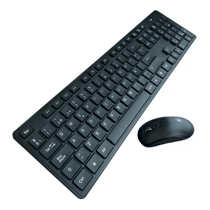 KIT TECLADO Y MOUSE INALAMBRICO 2.4G