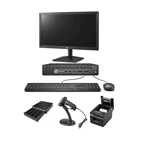 KIT Punto de Venta Emprende (Intel I5 6ta gen / 8 GB RAM / 128 GB SSD)