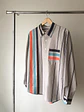 Camisa Líneas beige - Miniatura 1