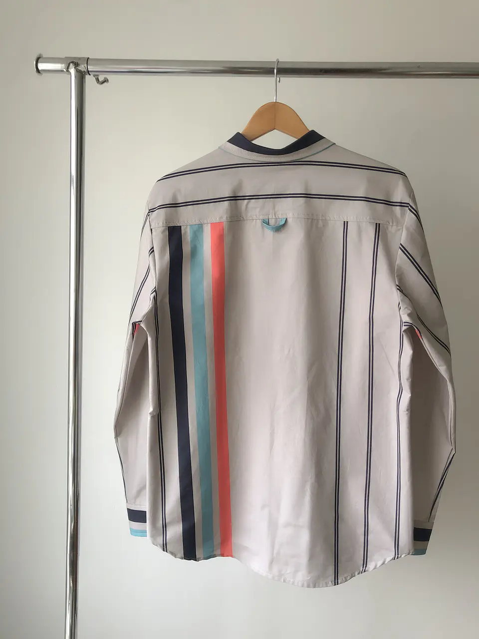 Camisa Líneas beige 3