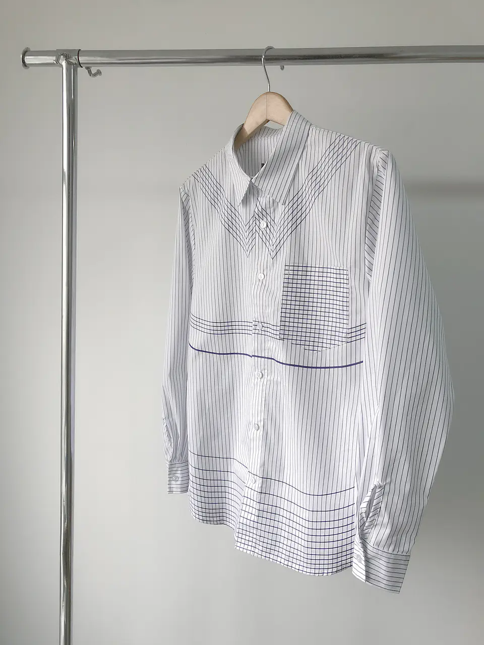 Camisa Composición de Líneas 1