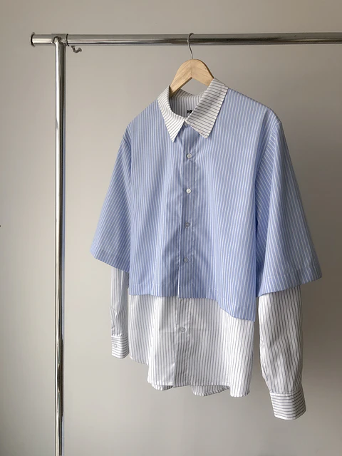 Camisa Modular de Líneas