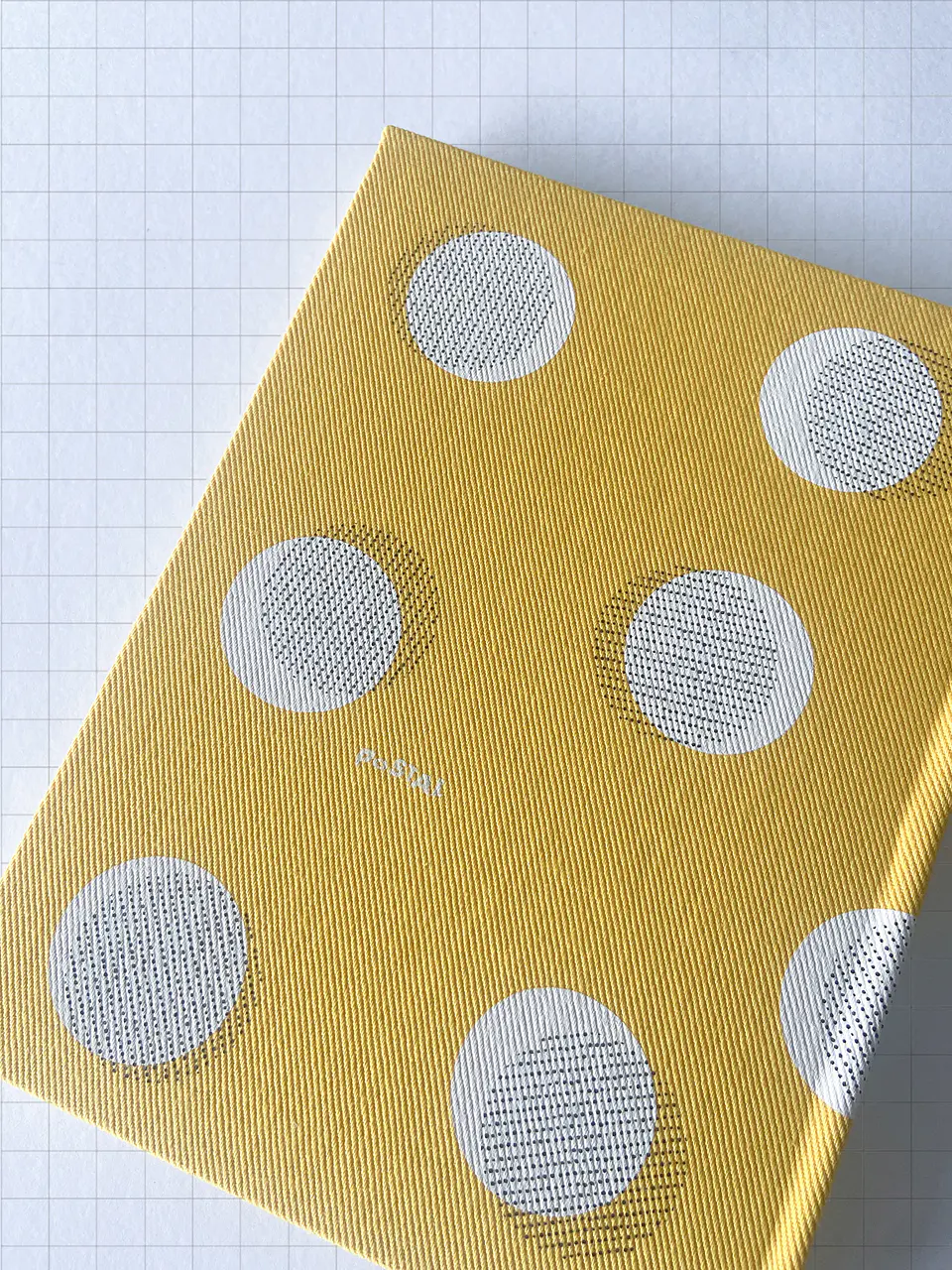 Cuaderno Amarillo lunares 3