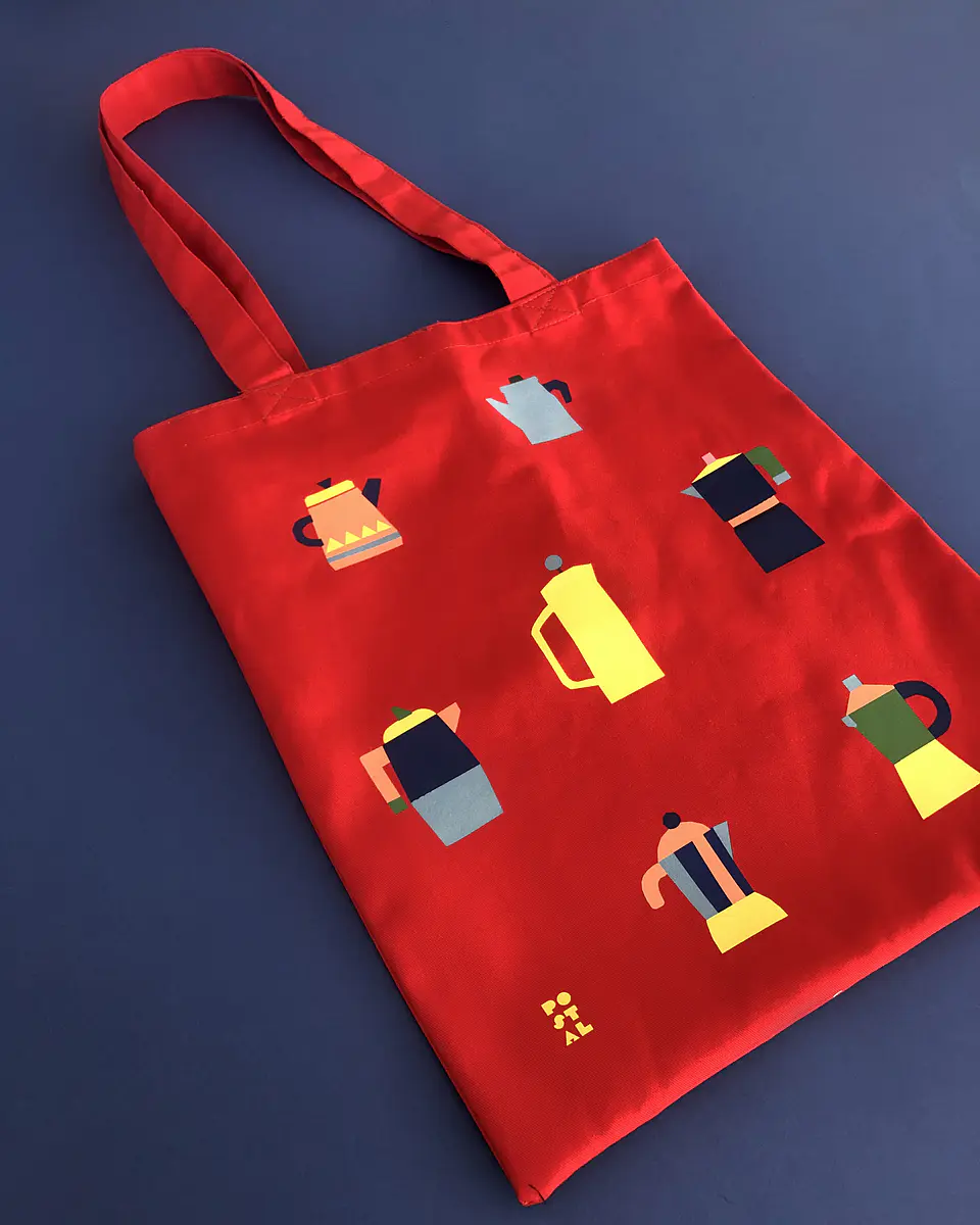 Tote bag Cafeteras 5