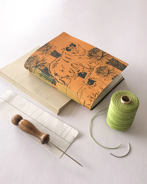 Cuaderno Costuras Expuestas Páramo