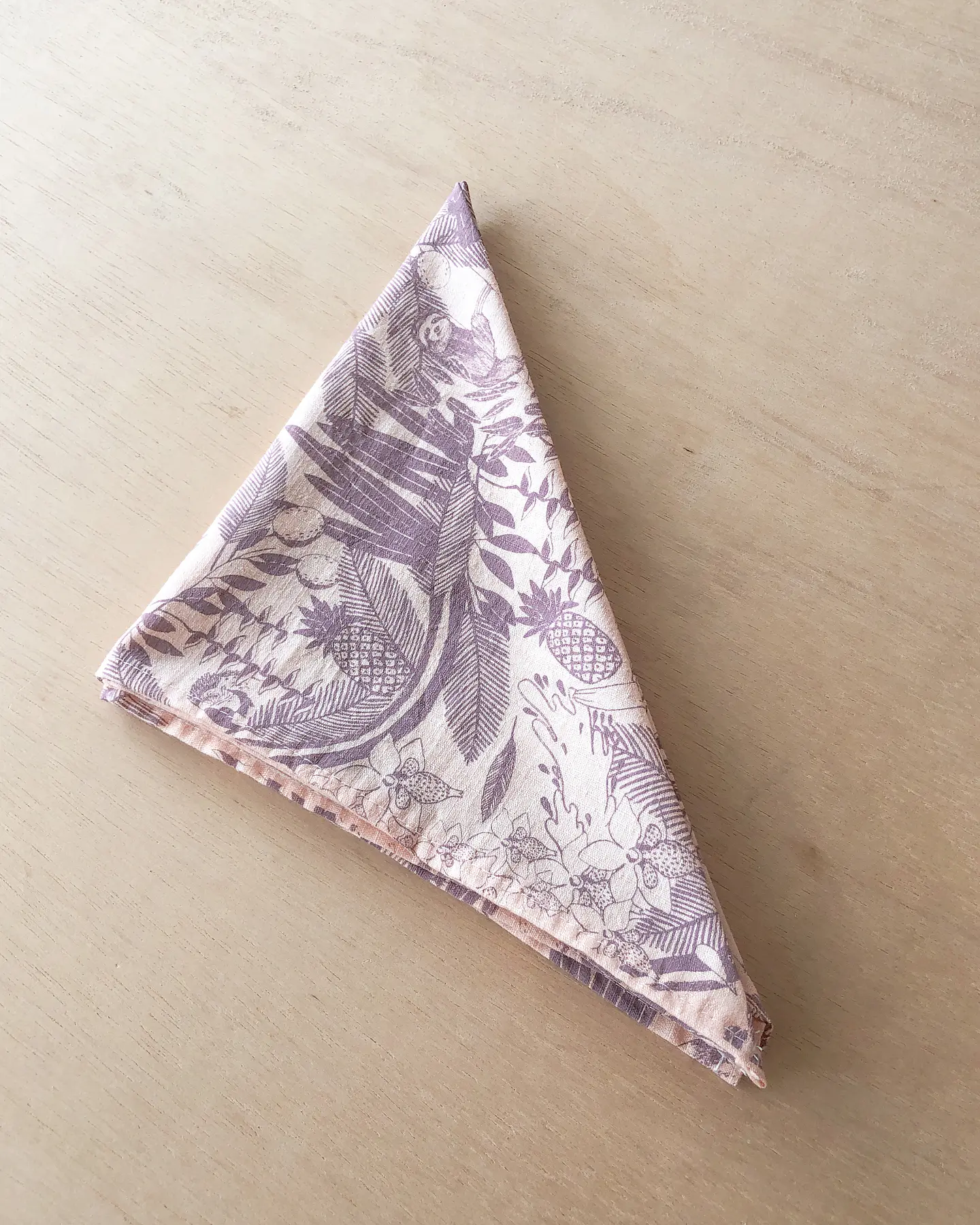 Servilletas de lino Amazonas rosado 3