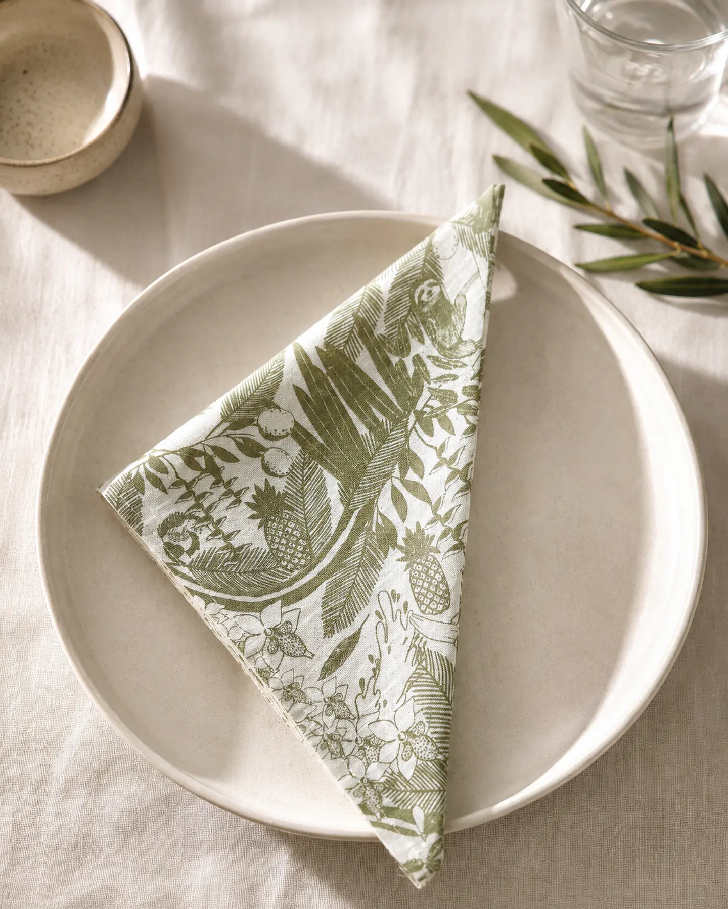 Servilletas de lino Amazonas crudo 1