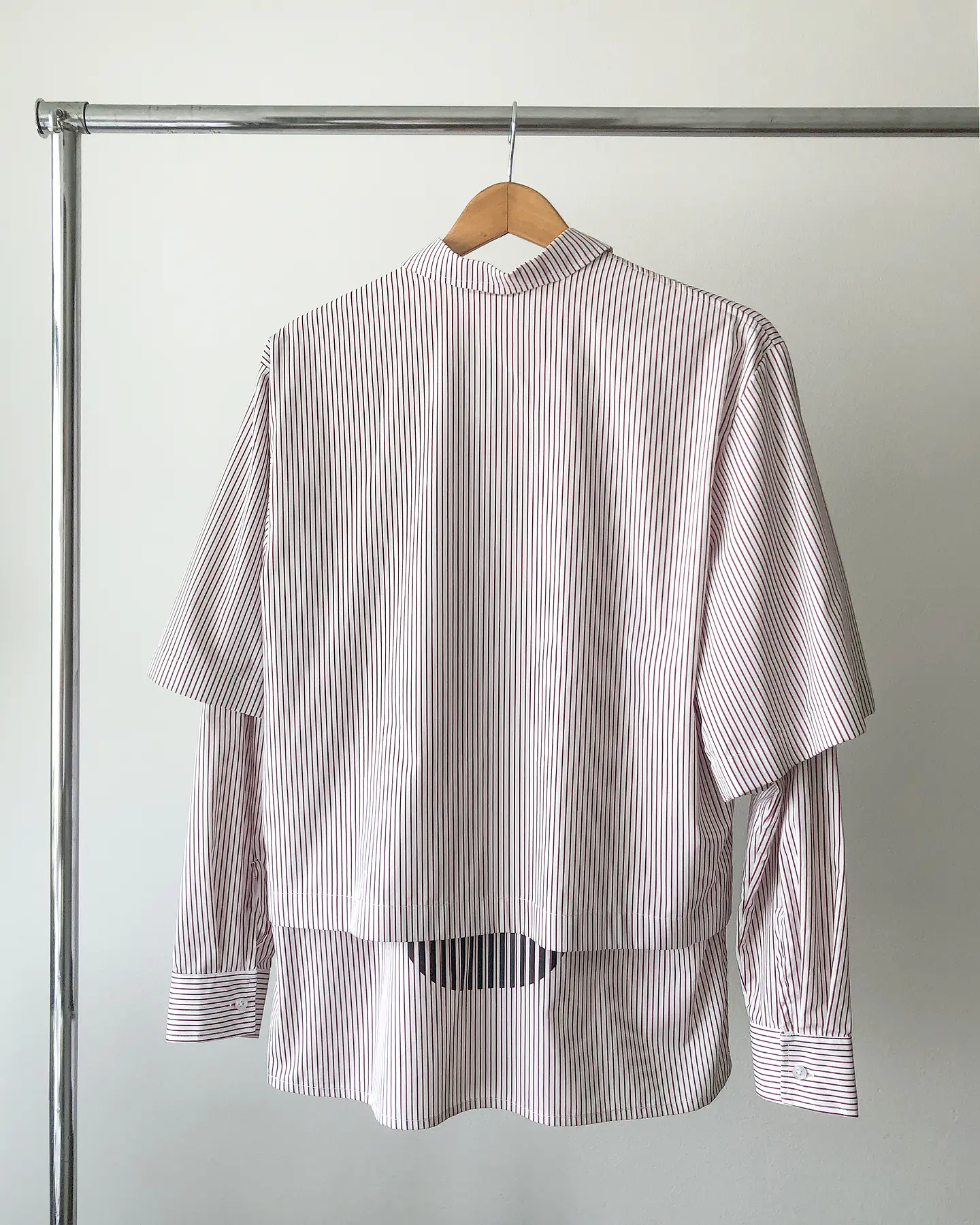 Camisa Trama Bordeaux 2