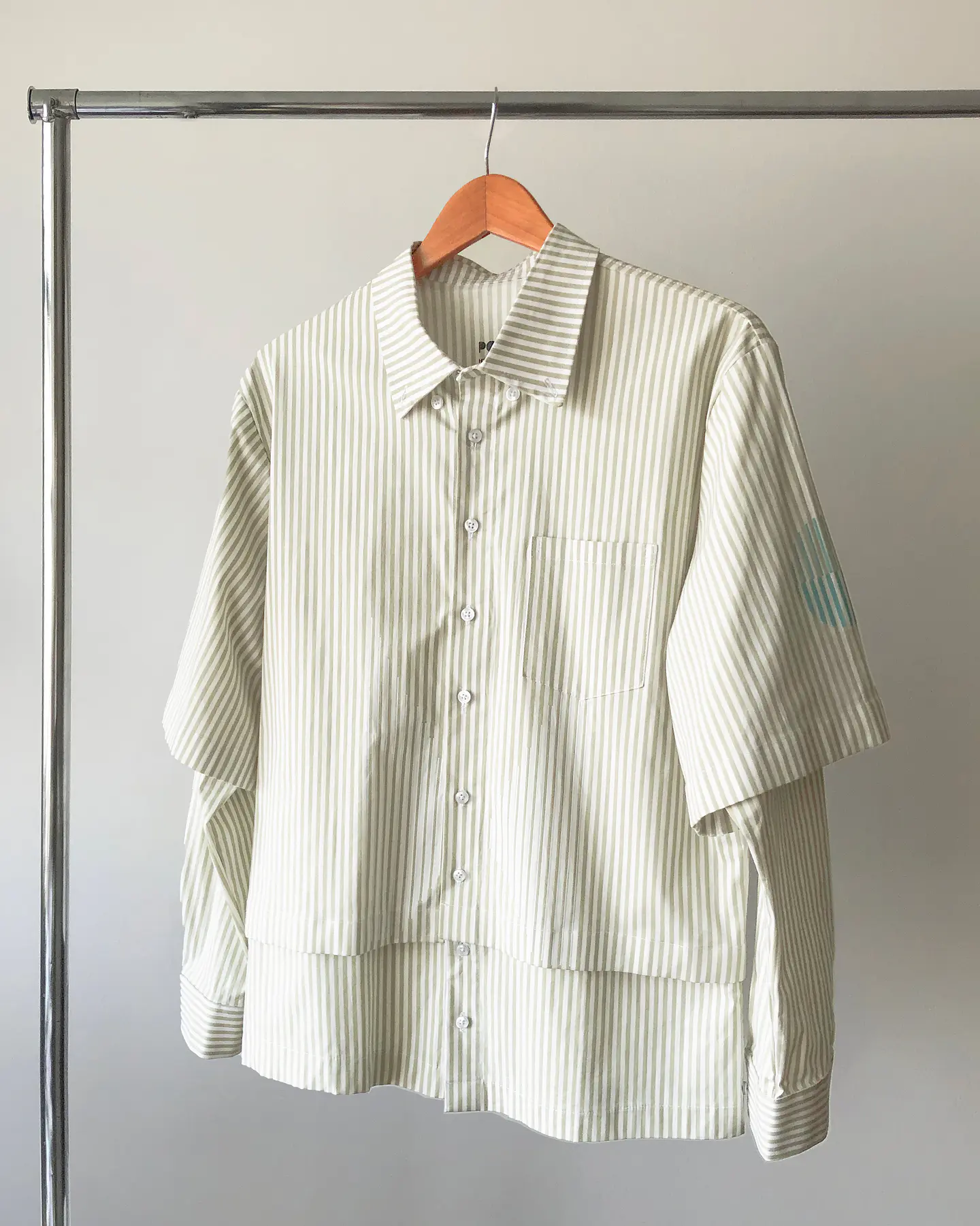 Camisa Trama Verde 2