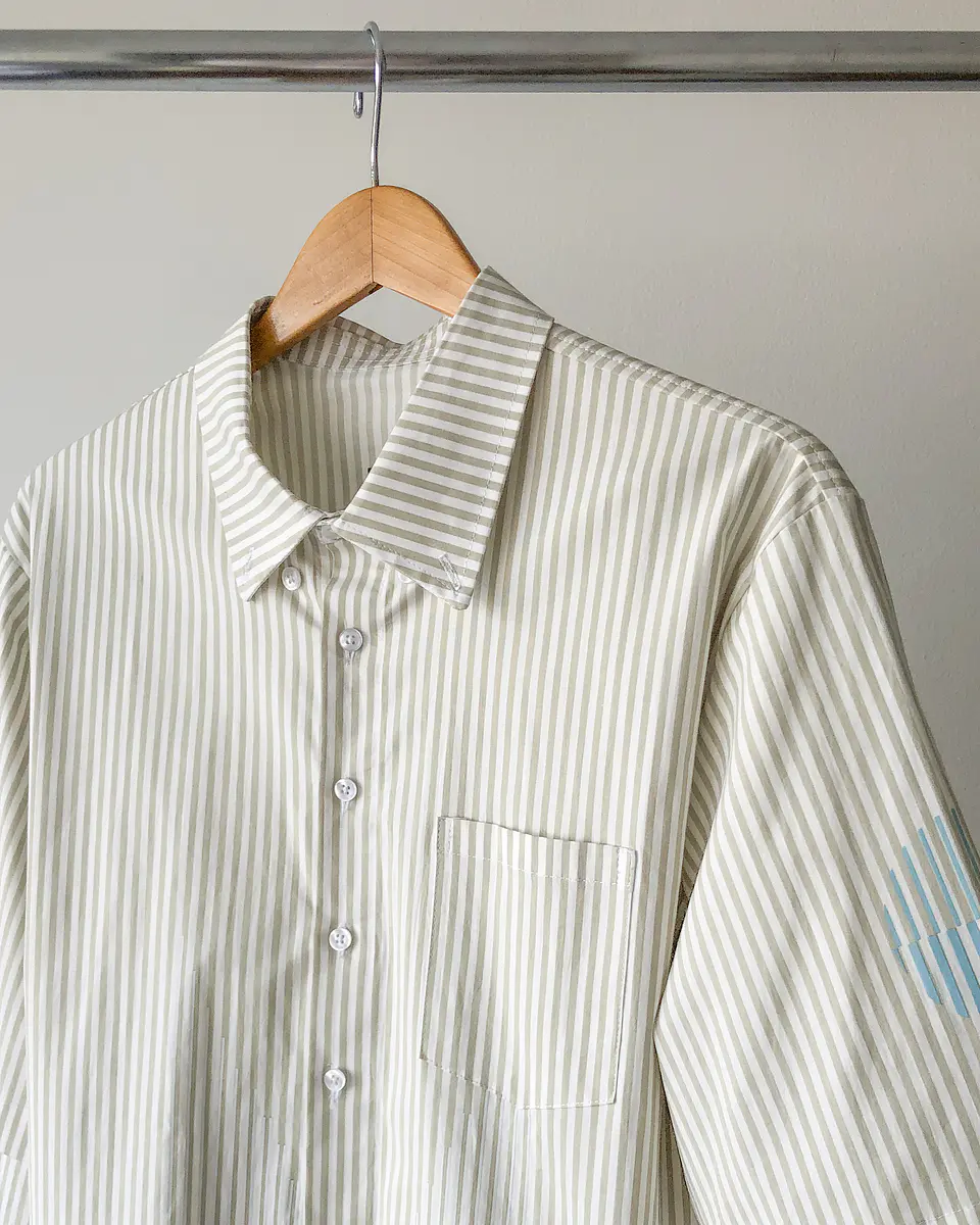 Camisa Trama Verde 3