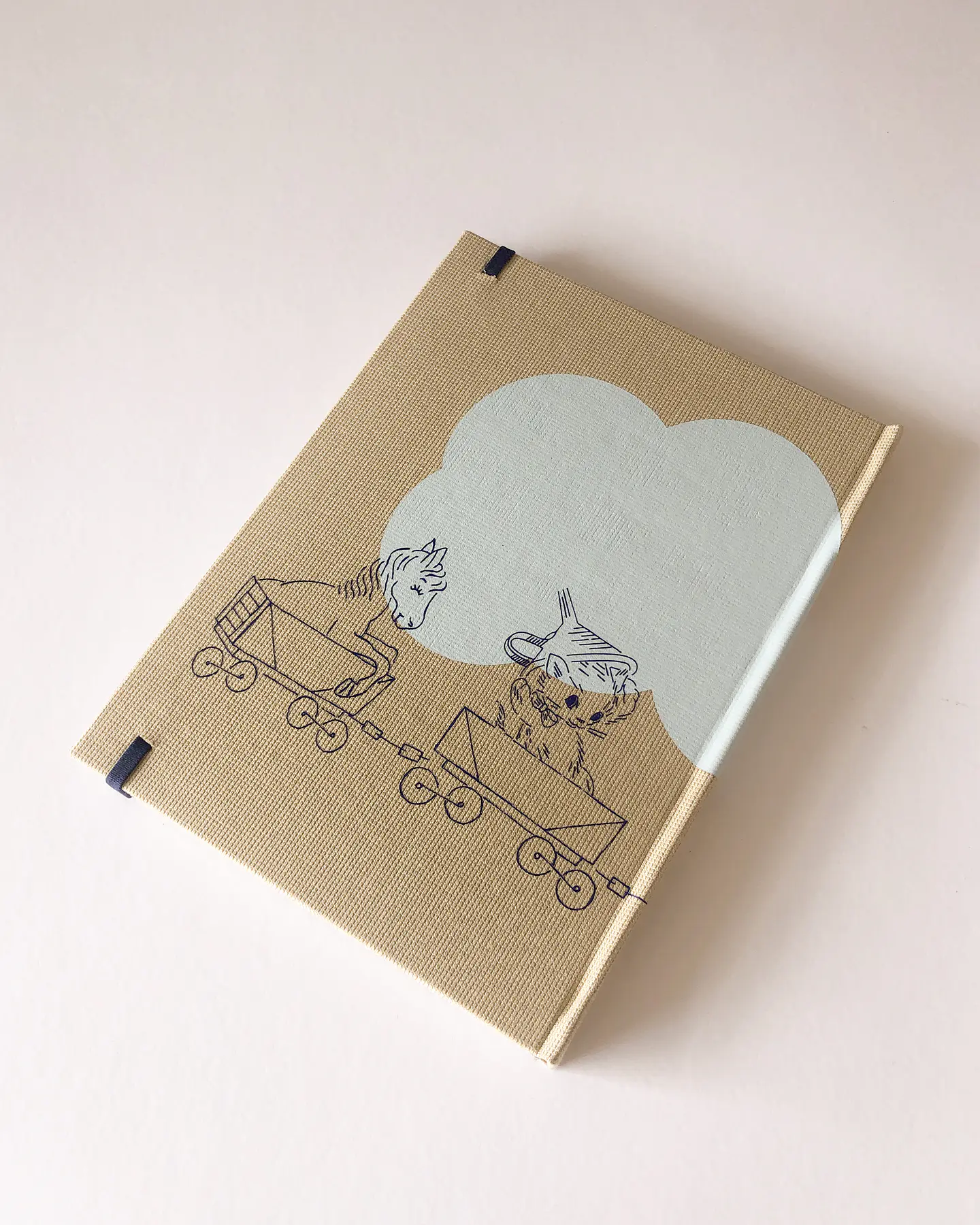 Cuaderno tren, hojas con puntos 2
