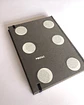 Cuaderno lunares gris, hojas rayadas - Miniatura 2
