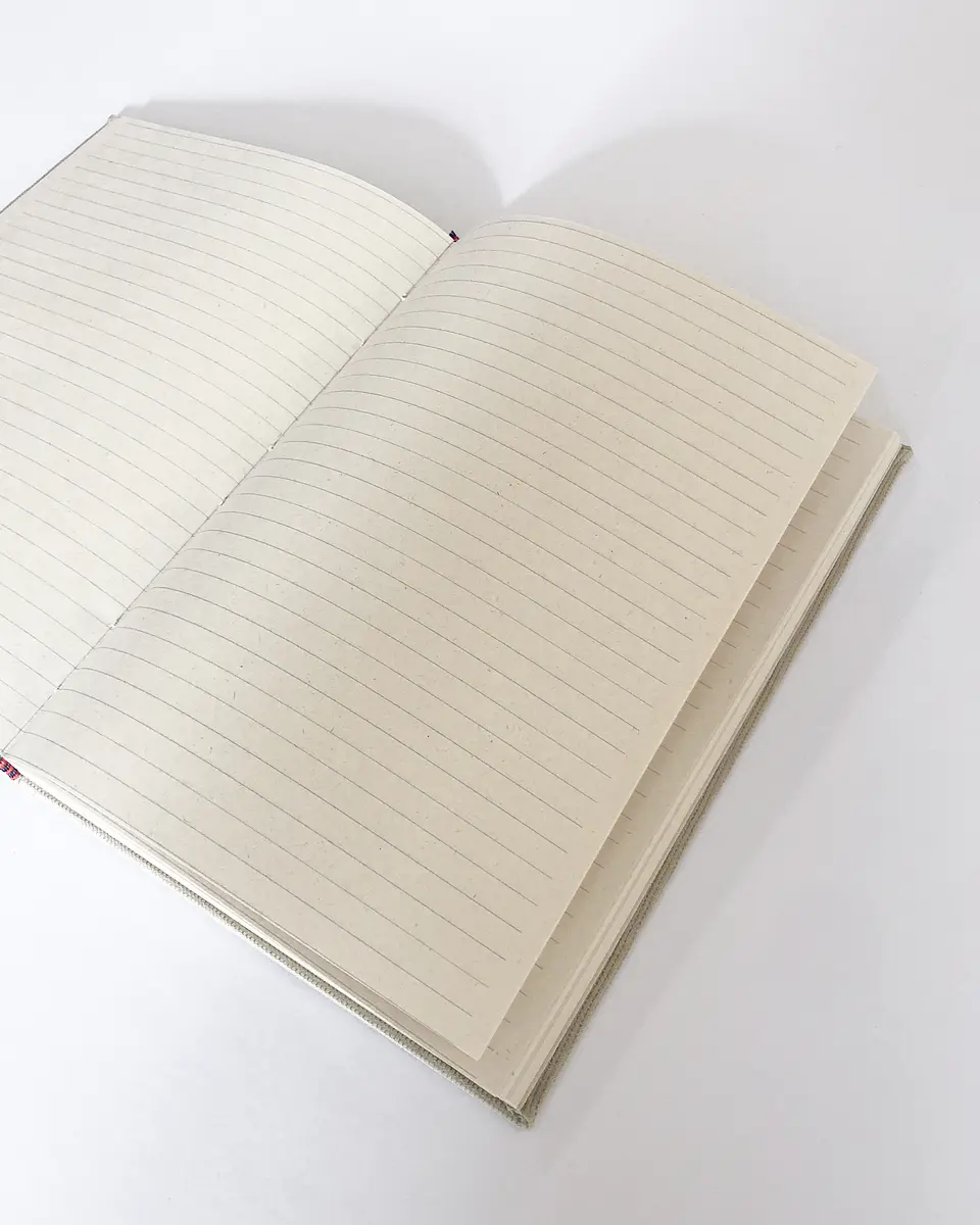 Cuaderno Amazonas, hojas rayadas 3