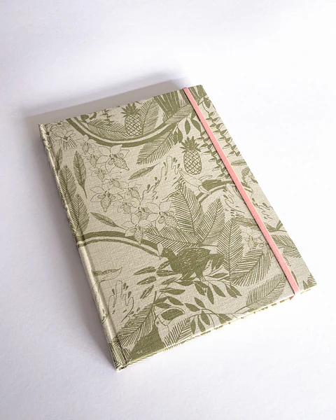 Cuaderno Amazonas, hojas rayadas
